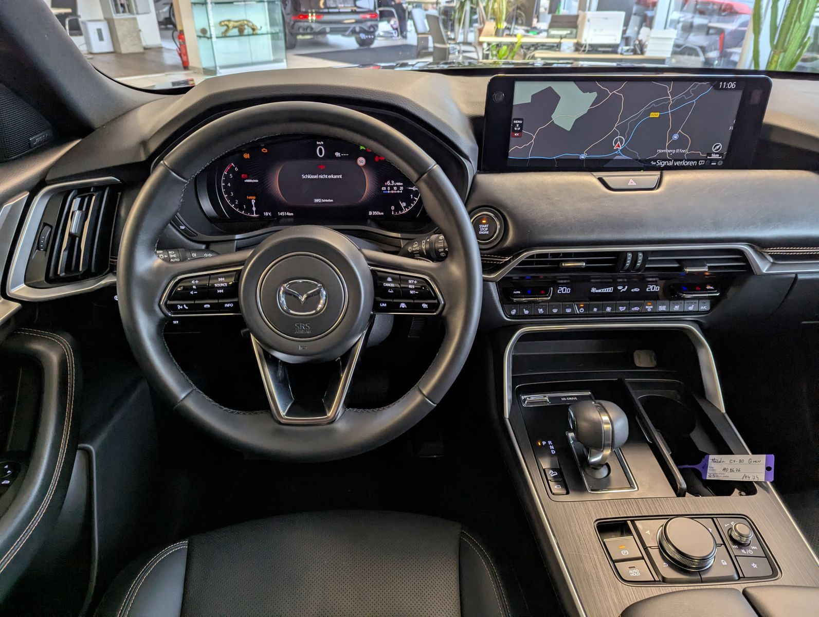 MAZDA CX-80 3.3L E-SKYACTIV D 254 HOMURA+ 7-Sitze Pano - Image 22