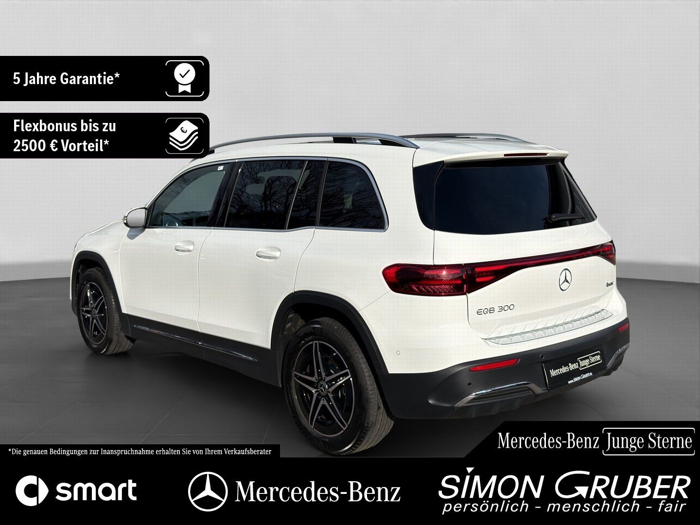 Fahrzeugabbildung Mercedes-Benz EQB 300 4M AMG Pano HUD Leder Distronic 7Sitze