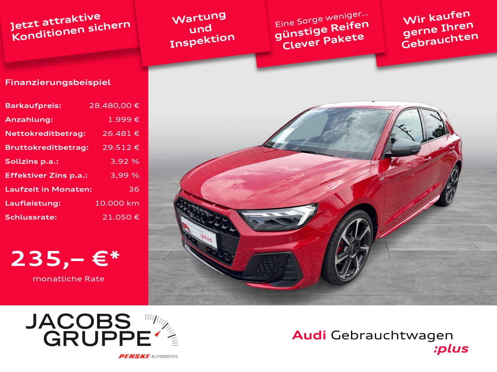 Audi A1 Sportback 40TFSI 2xS line/Black+/SONOS/ACC/Na