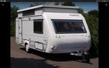 Rapido Club 42CP Hubdach Sitzgruppe Festbett WC Vorzelt - Rapido Wohnwagen Wohnwagen gebraucht