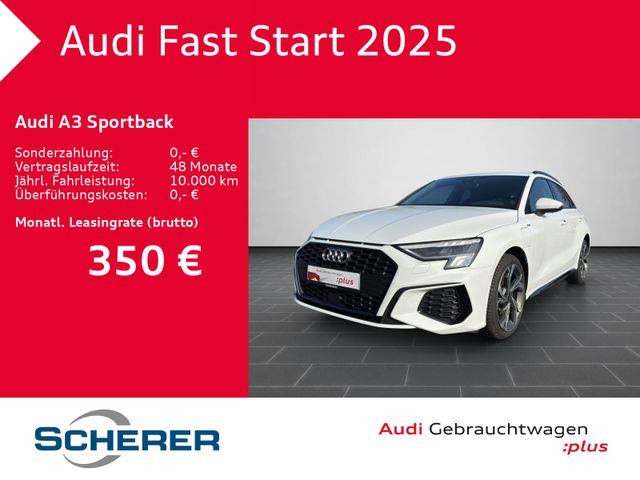 Audi A3 Sportback 40 TFSIe S line S tronic LED NAVI E