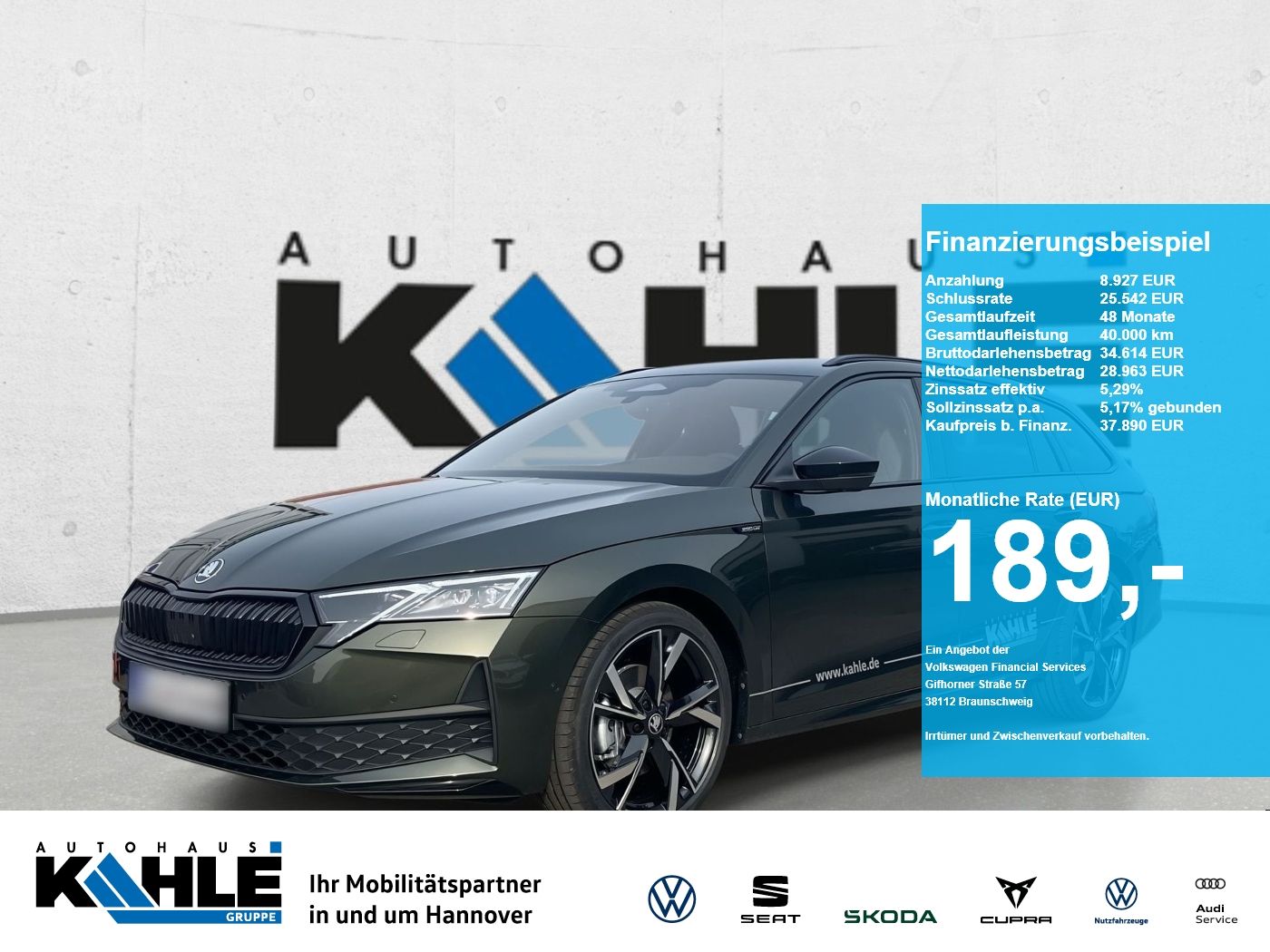 Skoda Octavia Combi 2.0 TDI DSG Sportline Matrix AHK