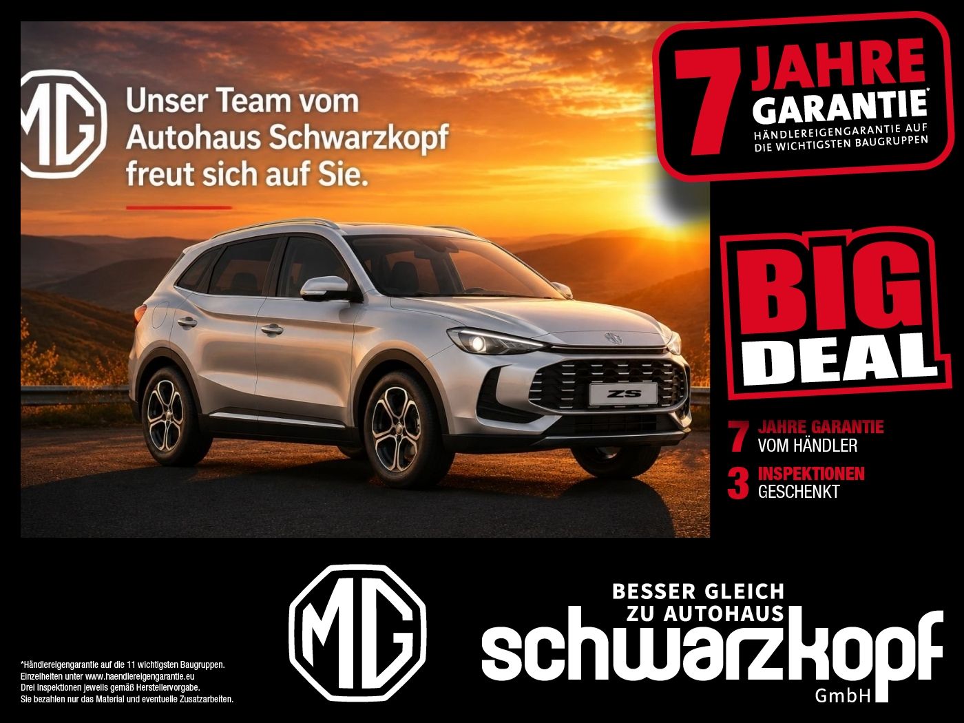 MG ZS 1.5 T Comfort Wow Angebot
