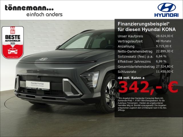 KONA HEV PRIME DCT+VOLL LED+NAVI+360 GRAD KAMERA