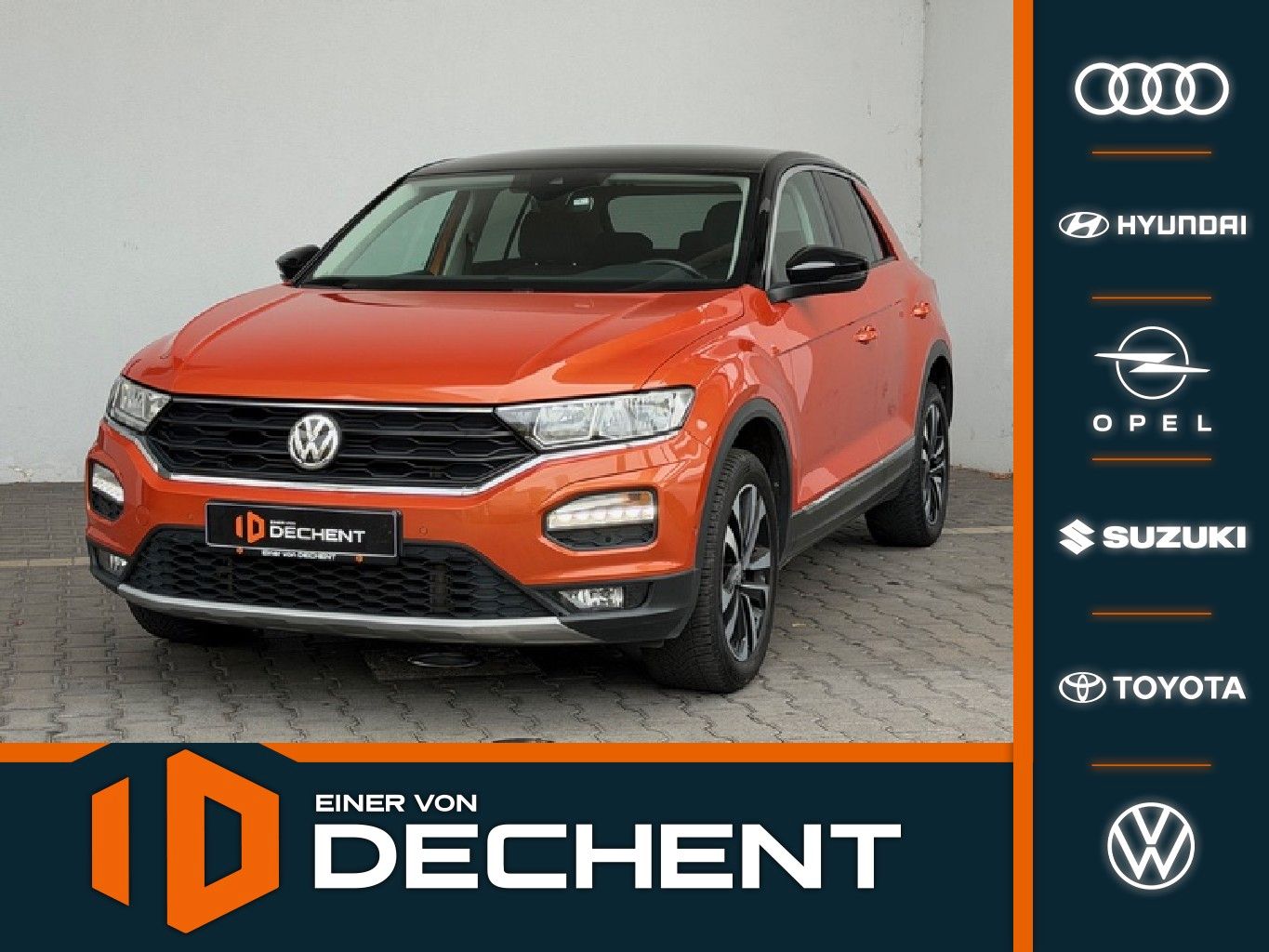 Fahrzeugabbildung Volkswagen T-Roc IQ Drive 116PS PDC/Navi/SHZ/AHK!