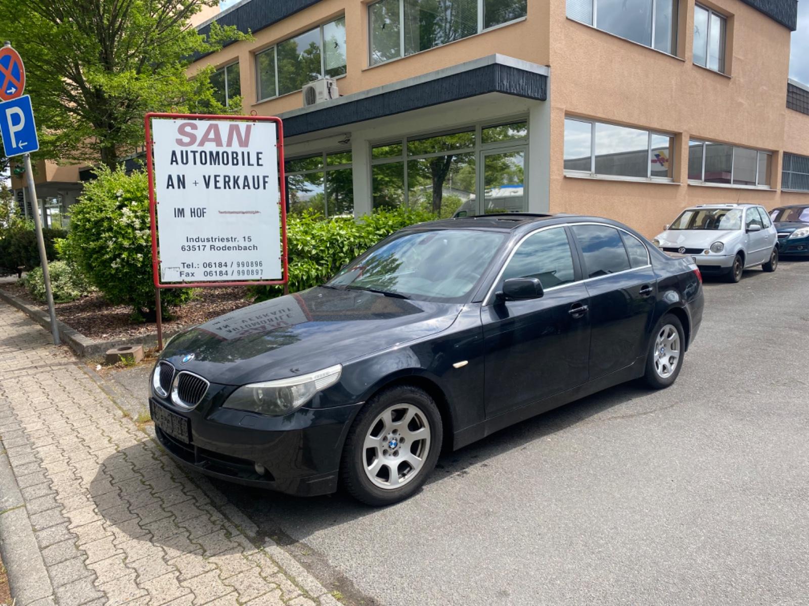 BMW 523 5 Limousine 523i Automatik Leder Schiebedach