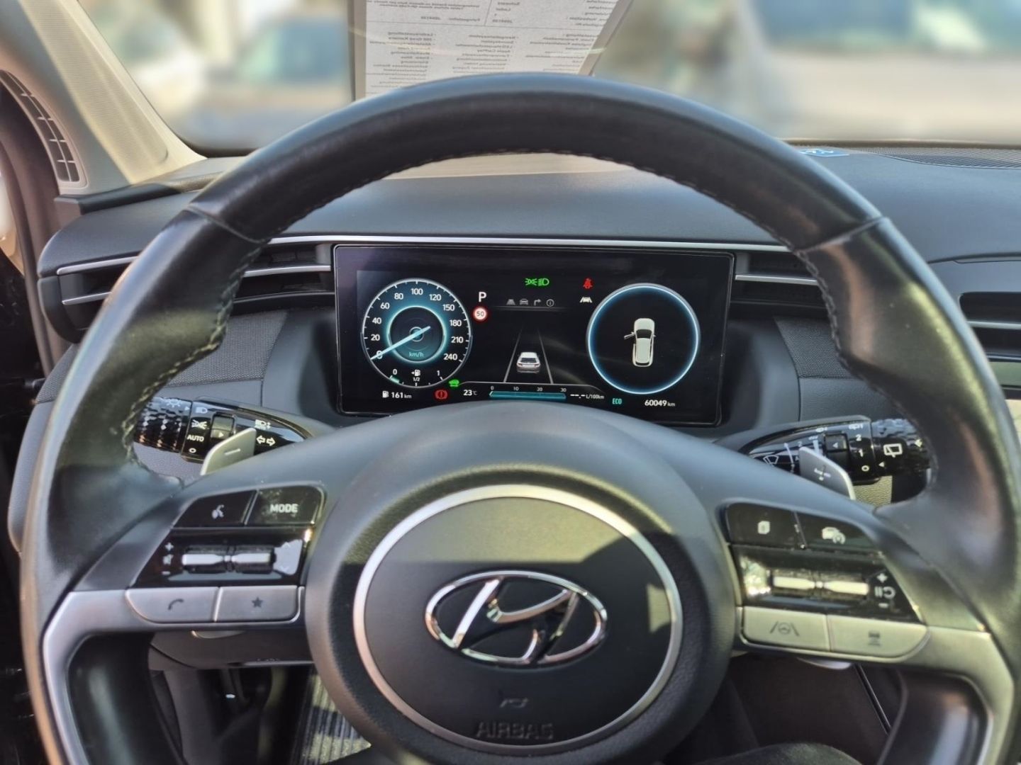 Fahrzeugabbildung Hyundai Tucson Prime Hybrid 4WD El. Panodach Navi Leder