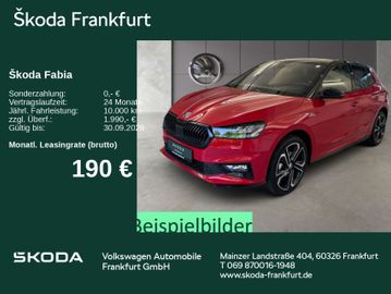 Skoda Fabia Monte Carlo 1,0 TSI 70 kW 5-Gang-Schaltget