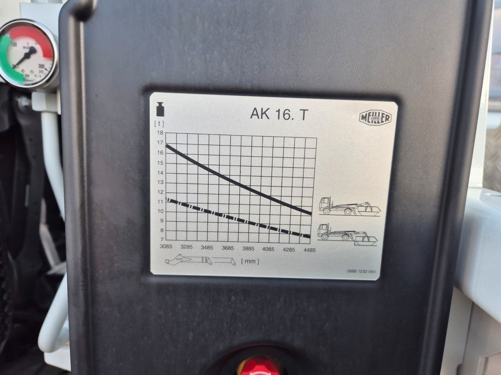 Fahrzeugabbildung Iveco X-Way 460 6x2 Absetzkipper Meiller AK16