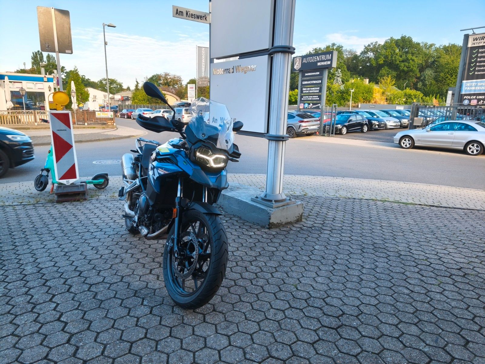 Fahrzeugabbildung BMW F 800 GS  Tief