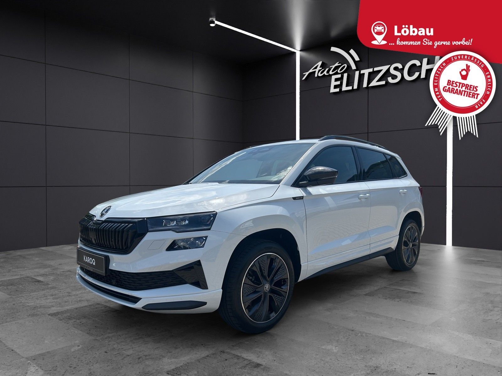 Fahrzeugabbildung SKODA Karoq 2.0 TDI Sportline MATRIX AHK