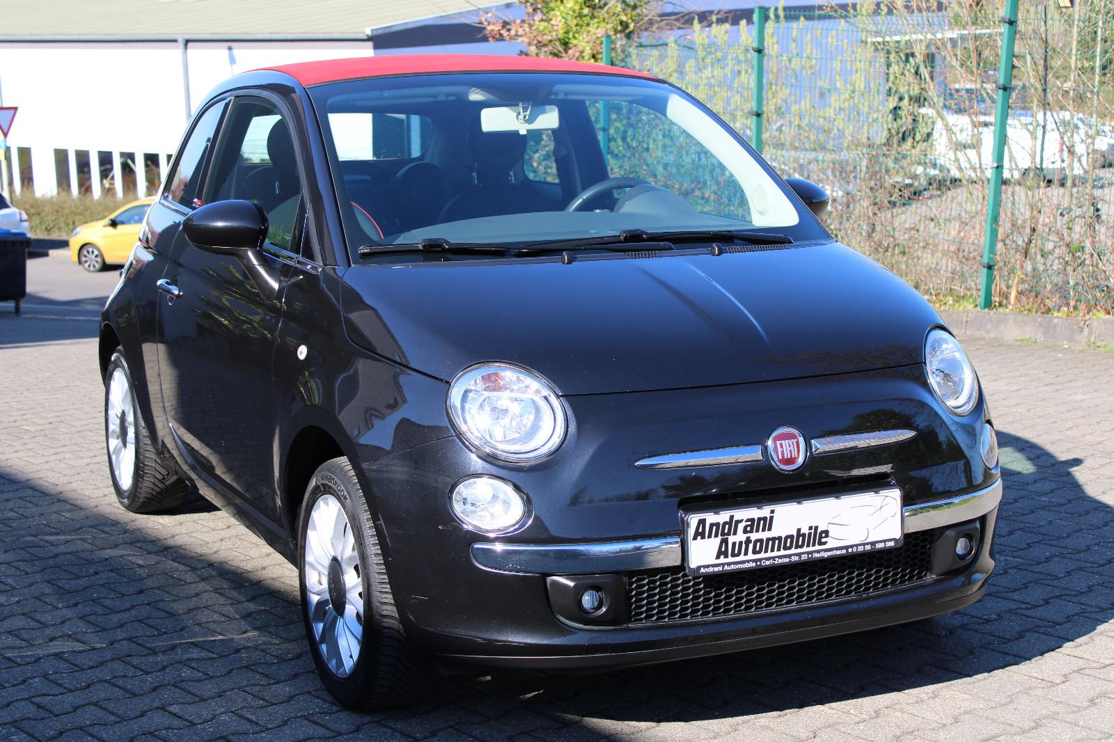 Fiat 500 Lounge Cabrio+PDC+Klima+MFL+ZV