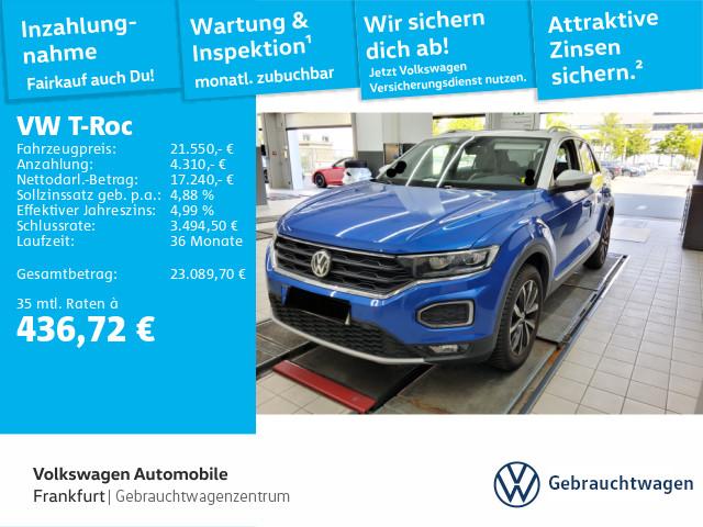 Volkswagen T-Roc 1.5 TSI DSG Style Navi ACC LaneAssist Fron