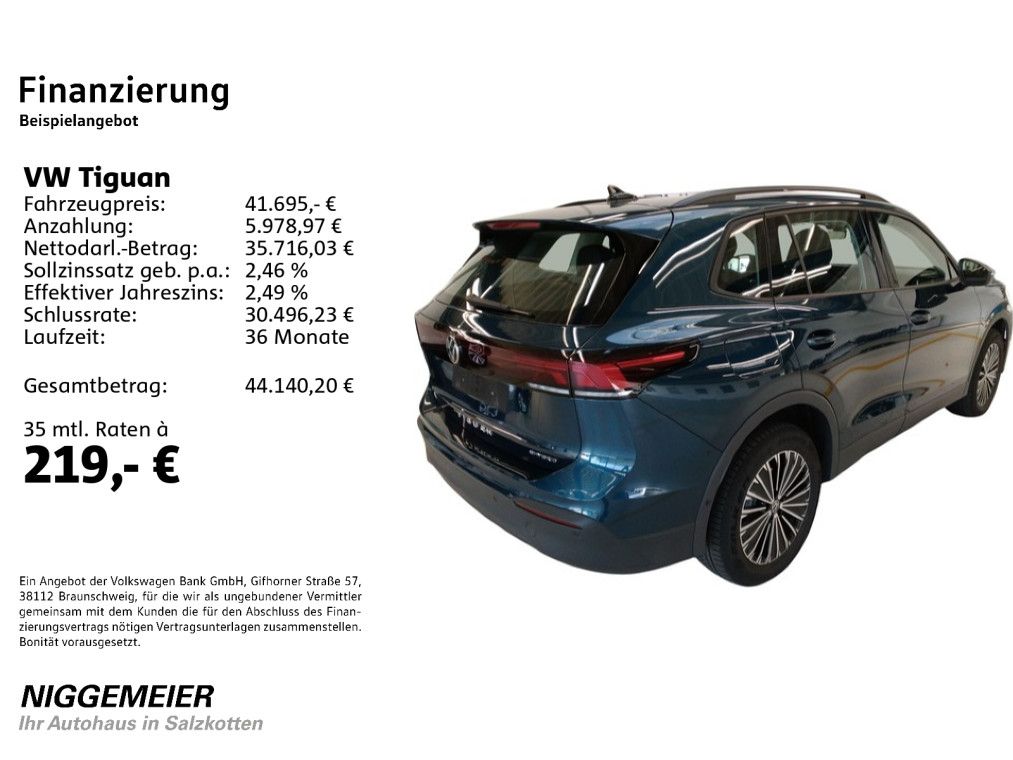 Volkswagen Tiguan 1.5eHybrid DSG Life NAVI AHK KAMERA DCC foto 2