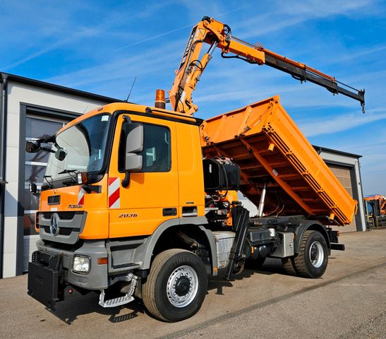 Mercedes-Benz Actros 2036 4x4 MP3 Terex Atlas 125 Kran Euro5