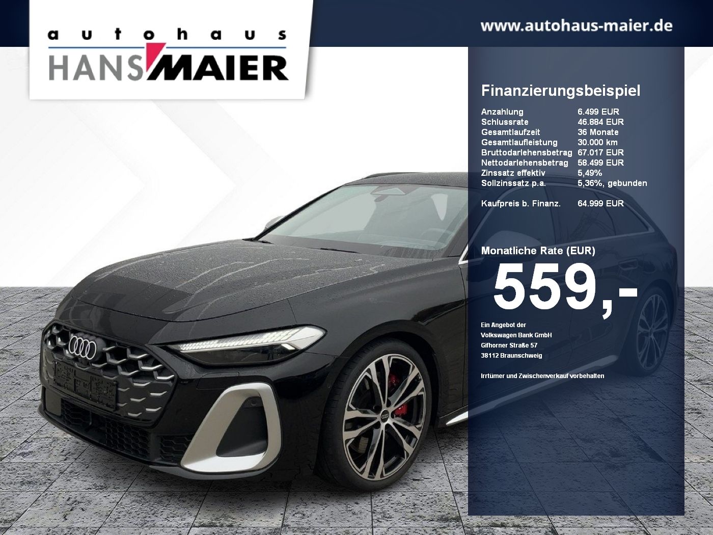 AUDI S5 Avant TFSI quattro S tronic Navi Matrix B&amp;O