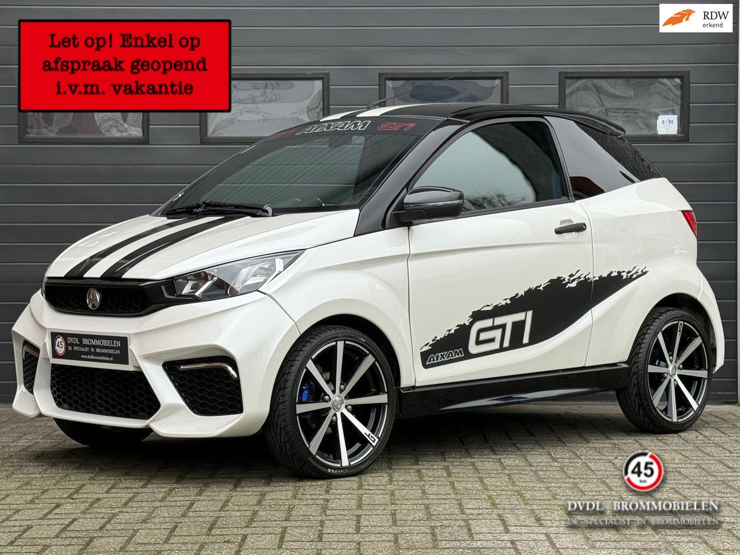 Aixam Coupé GTI Emotion Brommobiel 45km 2021 1eig 34dk