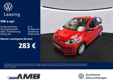 Volkswagen Leasingangebot: Volkswagen e-up! Navi/Sitzhz/CCS/beheiz.FS/Climatronic/4Tür