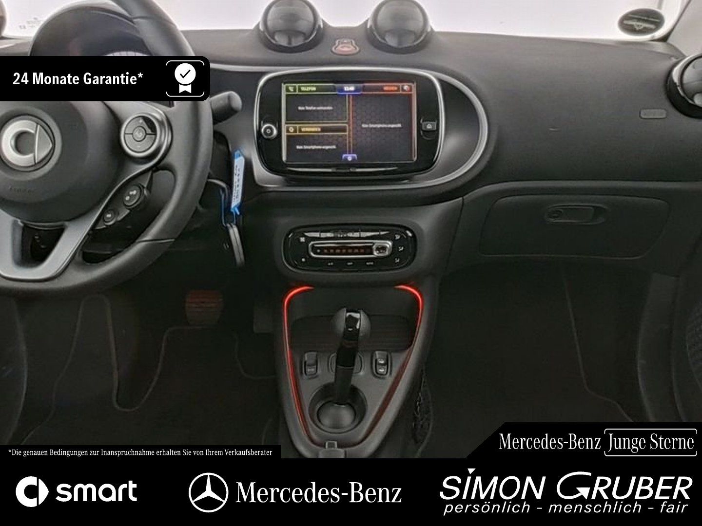 Fahrzeugabbildung Smart fortwo EQ Cabrio Exclusive Winter VollLED Kamera