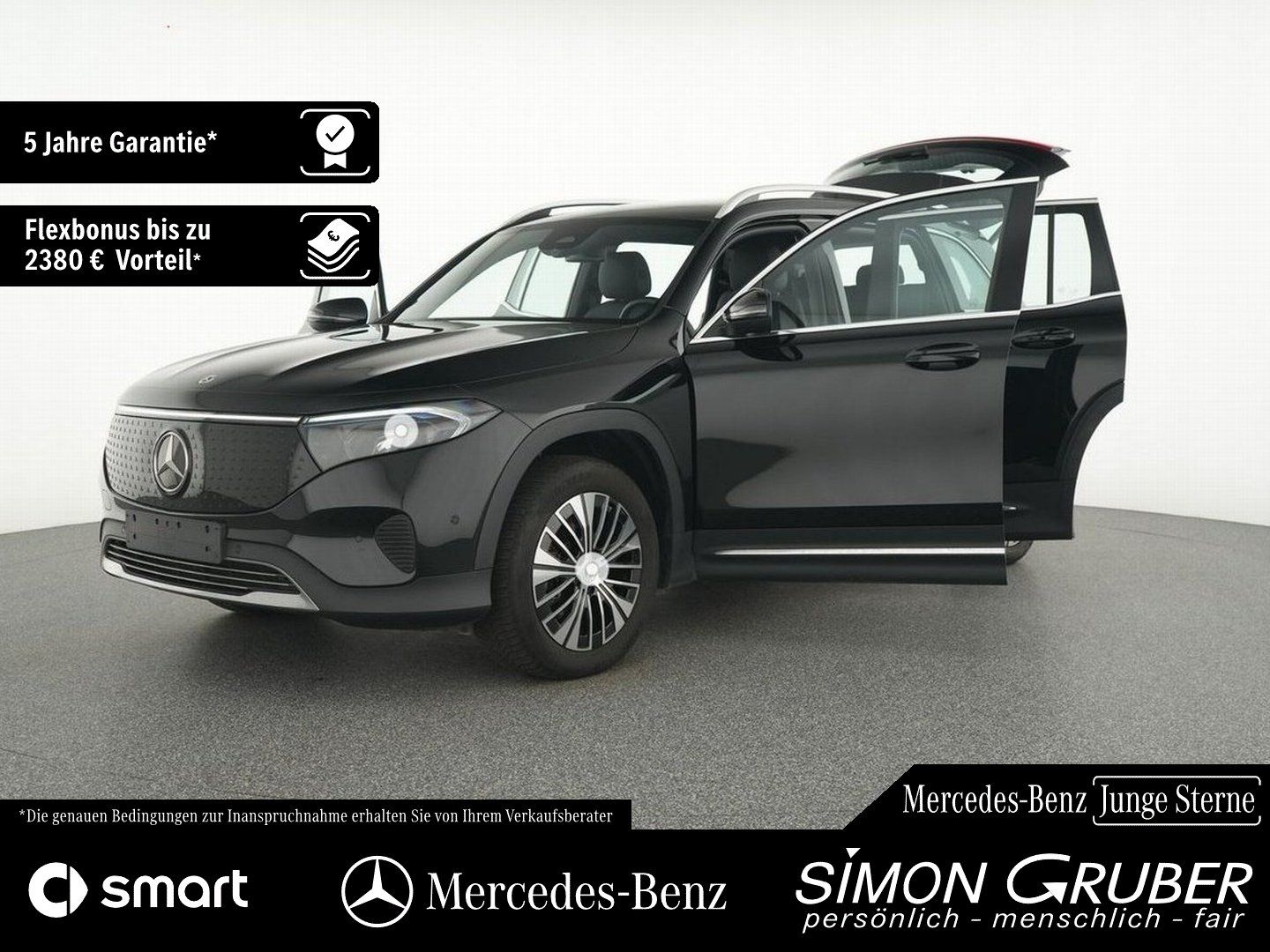Fahrzeugabbildung Mercedes-Benz EQB 250+ Progressive Adv. Pano Kamera Amb 7Sitze
