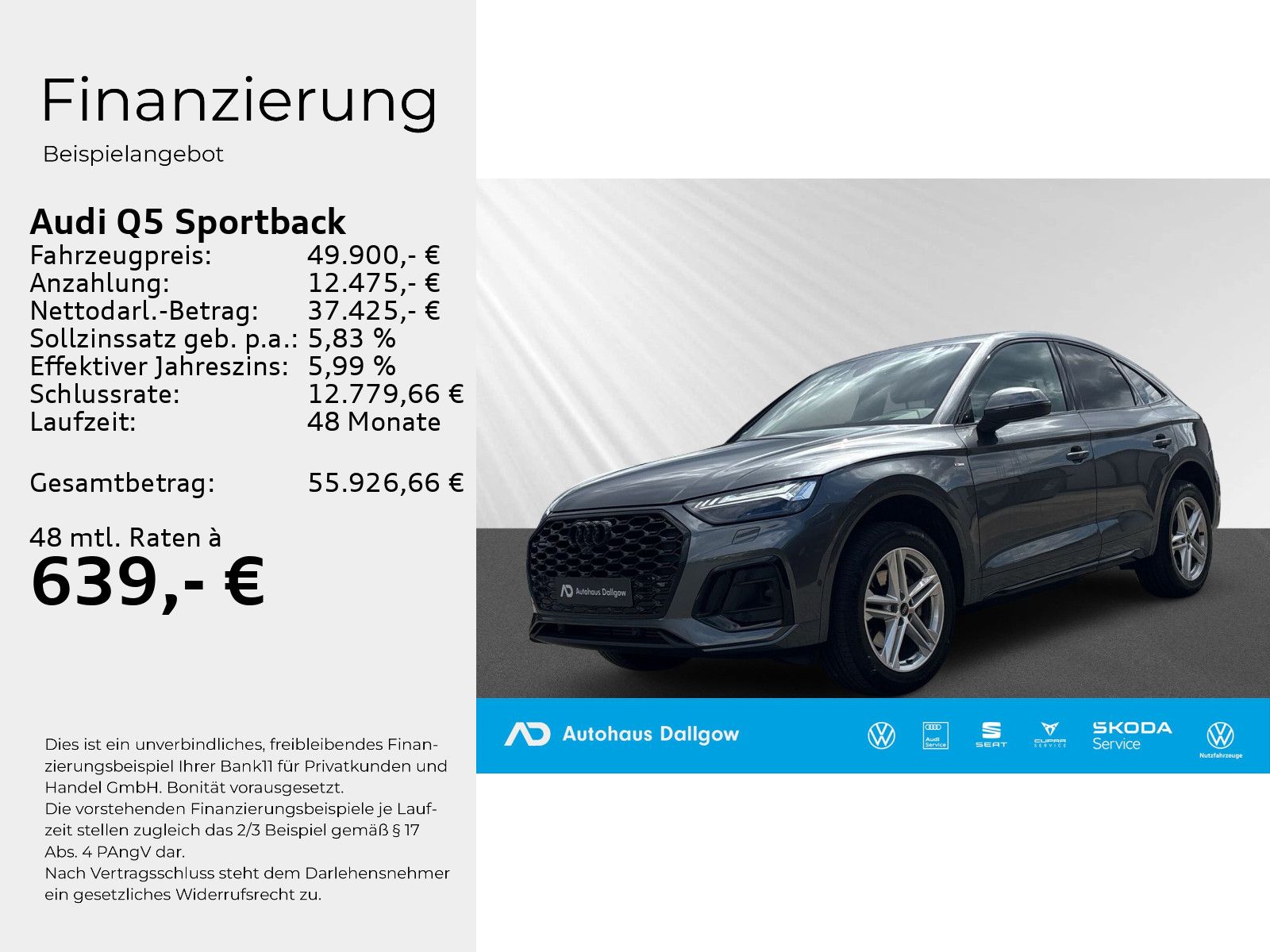 Audi Q5 Sportback S line business 40 TFSI quattro 150 foto 2