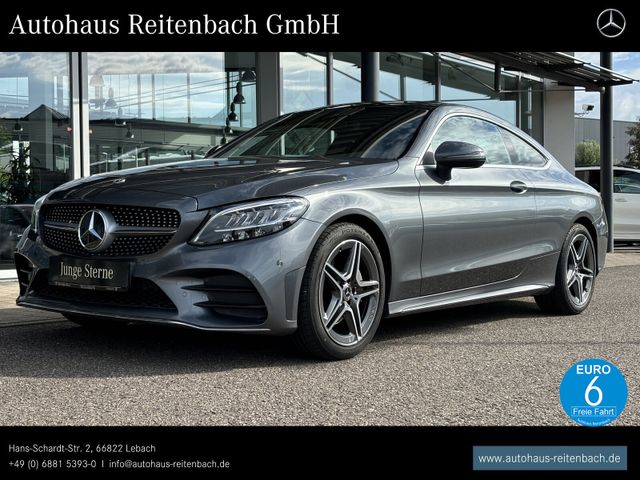 Mercedes-Benz C180 COUPE AMG+PANO+KAMERA LED+NAVI+SPIEGELPAKET