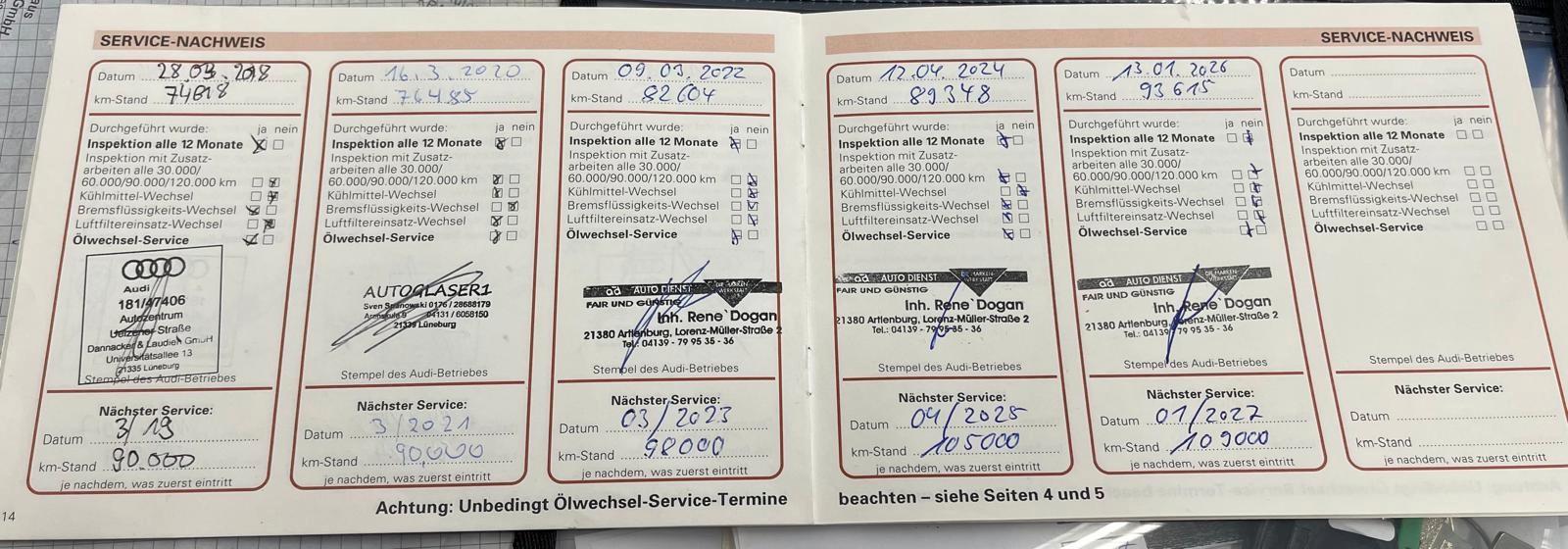 Audi 80 2.0E Automatik/1.HD/S-HEFT/SHZ/el.SD/ORIGINAL