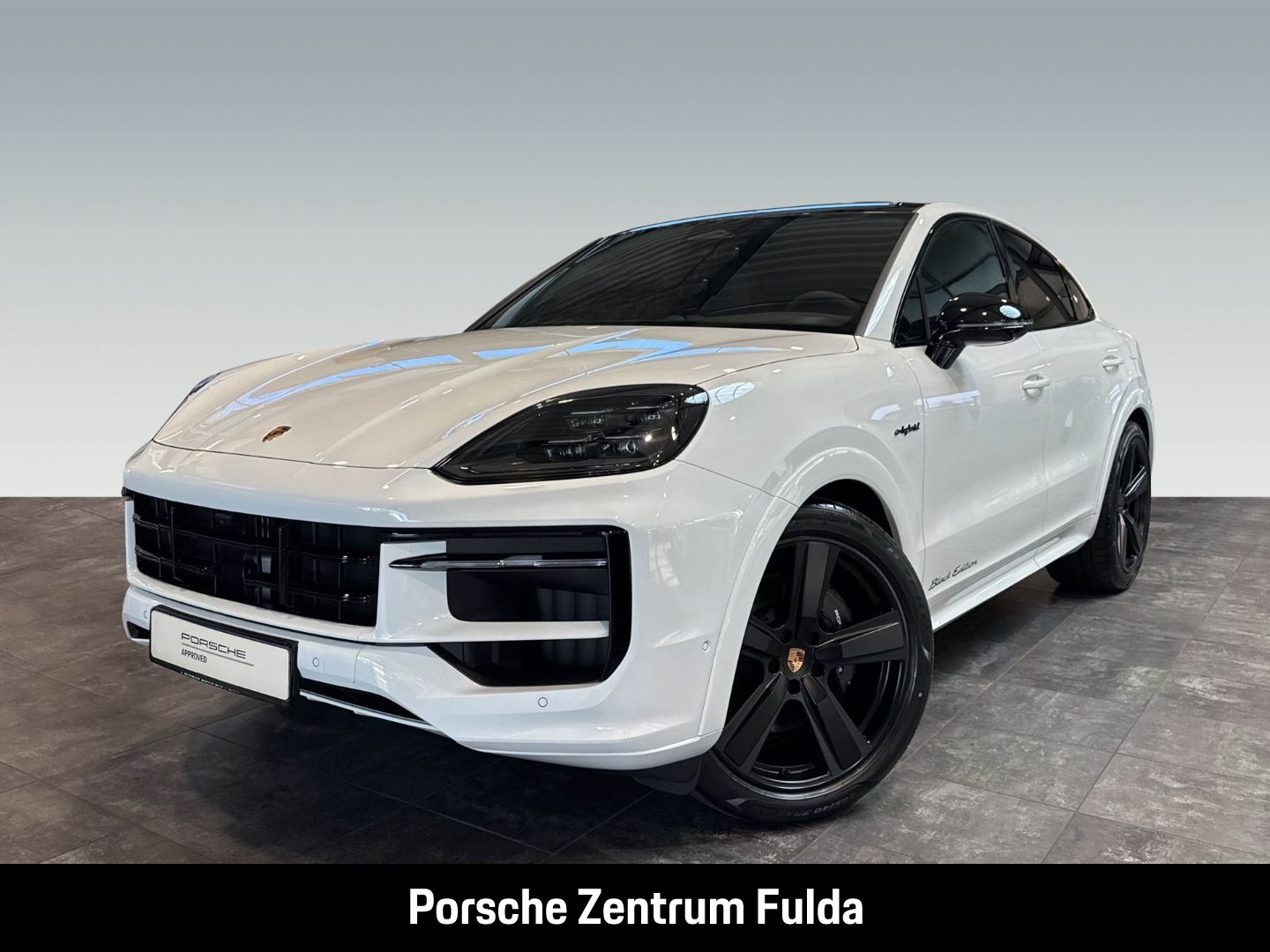 Porsche Cayenne E-Hybrid Coupe Black Edition Sportabgas