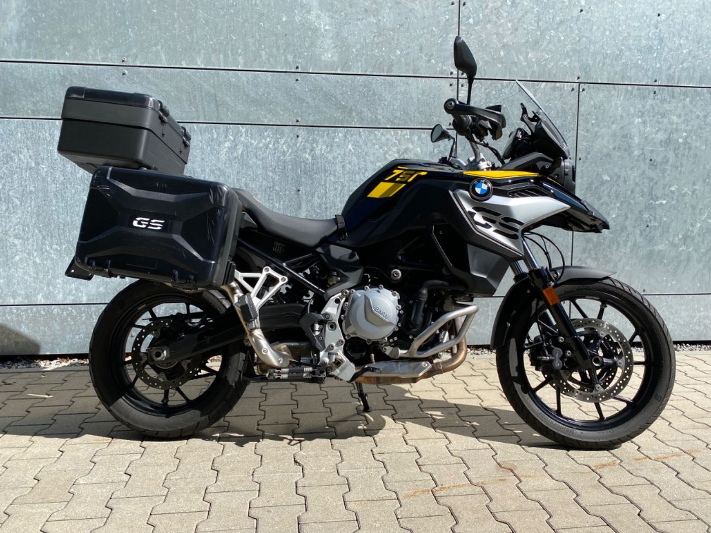 Fahrzeugabbildung BMW F 750 GS 40 Jahre Edition Topcase, Seitenkoffer