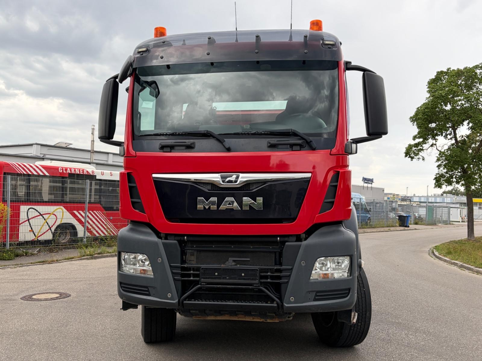 MAN TGS 35.500 8x4 BB - Meiller 3S. Kipper - Euro6