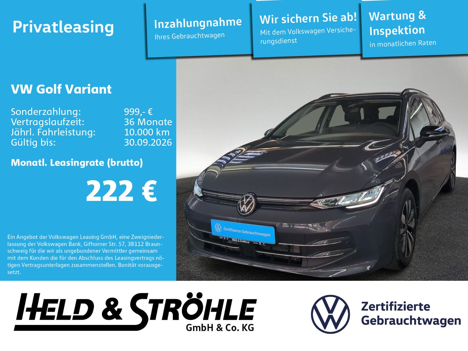 Volkswagen Golf Variant GOAL 1.5 eTSI DSG LED NAVI SHZ APP foto 1