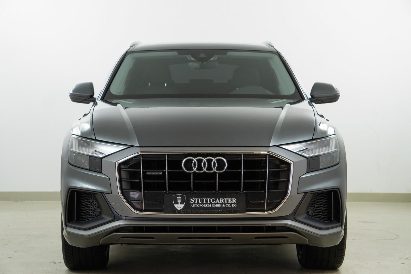 Audi Q8 55 TFSI quattro S line HD Matrix Kamera Leder imagem 2