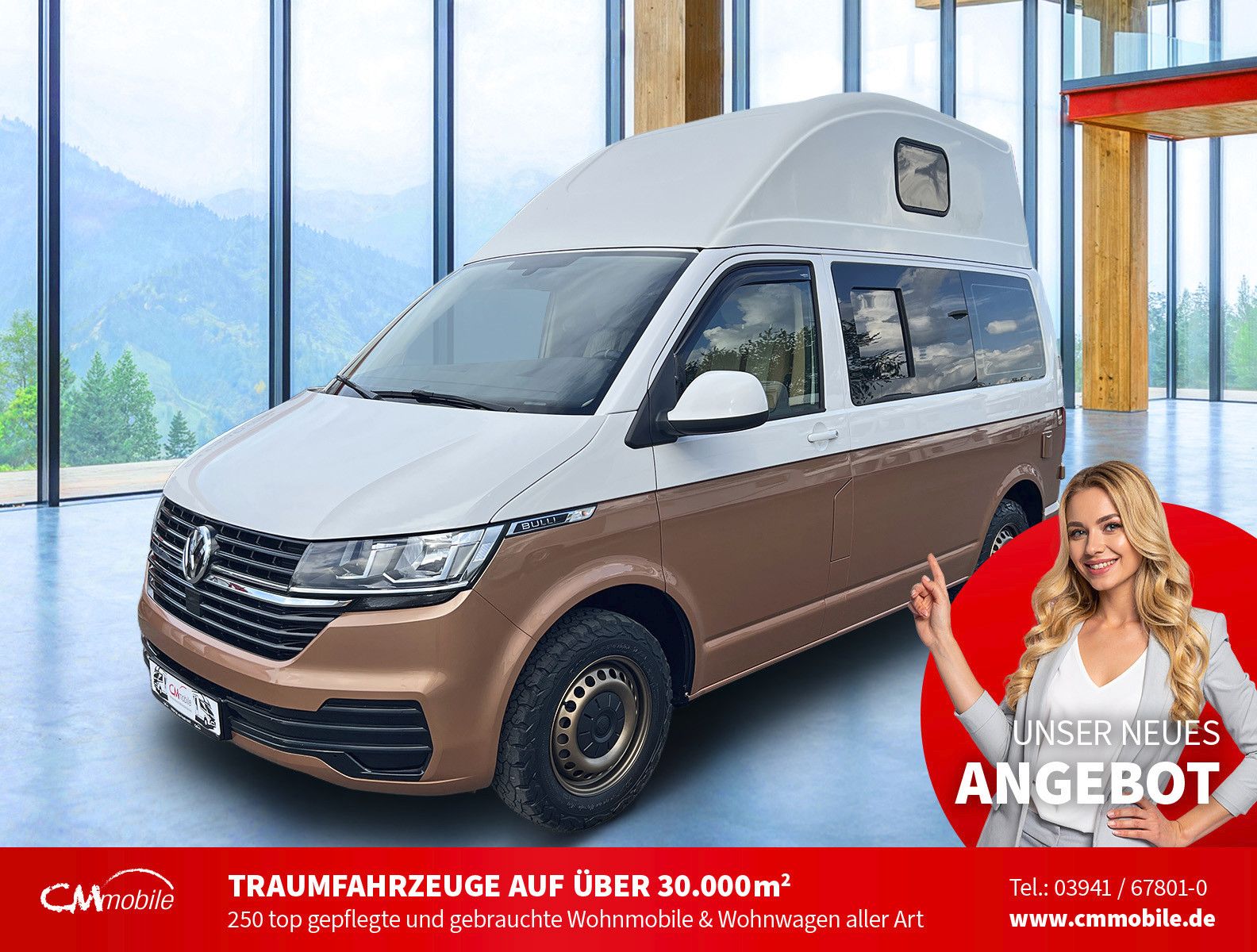 Volkswagen
 T 6.1 Bulli DS 4 Motion Camper - Allrad -
