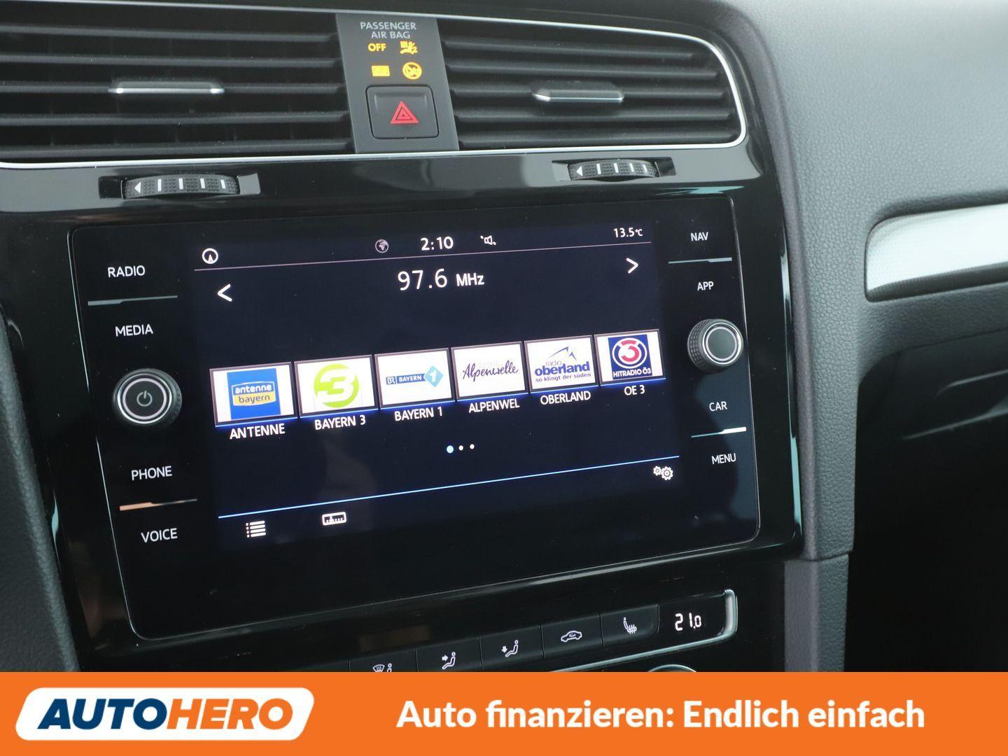 Volkswagen Golf VII 1.6 TDI IQ-DRIVE *NAVI*ACC*PDC*SHZ*ALU*, миниатюра 20