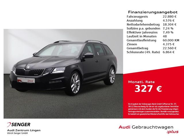 Skoda Octavia Combi RS 2.0 TDI CarPlay LED AHK