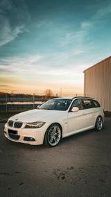 BMW E91 318d M-Paket Alpinweiß Touring - BMW 318 aus 2011: Kombi, 318d