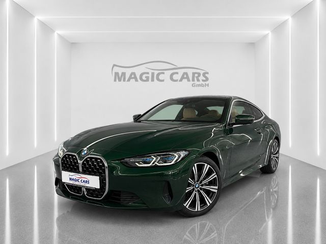 BMW 420 d Coupe*Aut.*San Remo Grün*Leder Beige*H&amp;K*