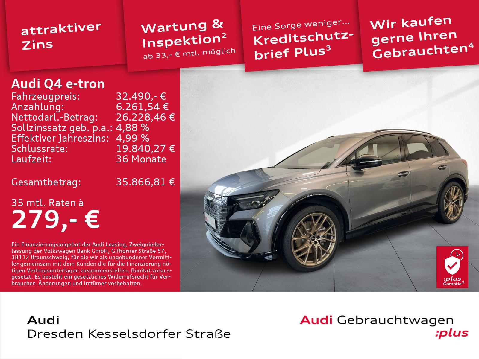 Audi Q4 e-tron 40 LED HUD Navi PANO Standkl.