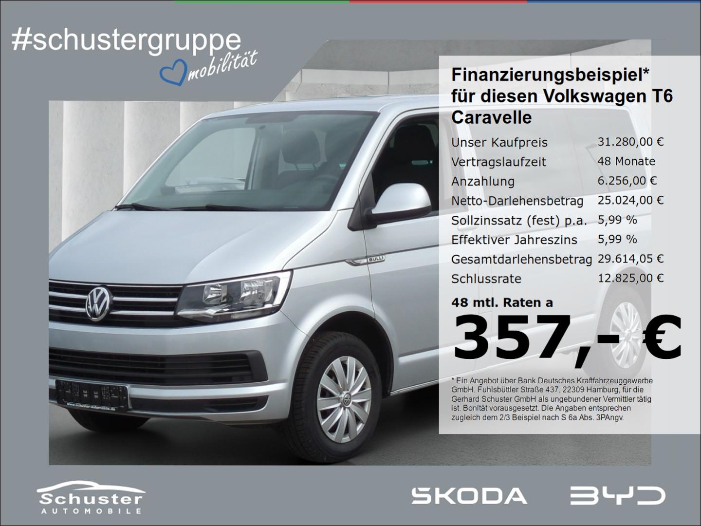 Volkswagen T6 Caravelle 9-Sitze TDI*DSG AHK Navi SHZ PDCv+h