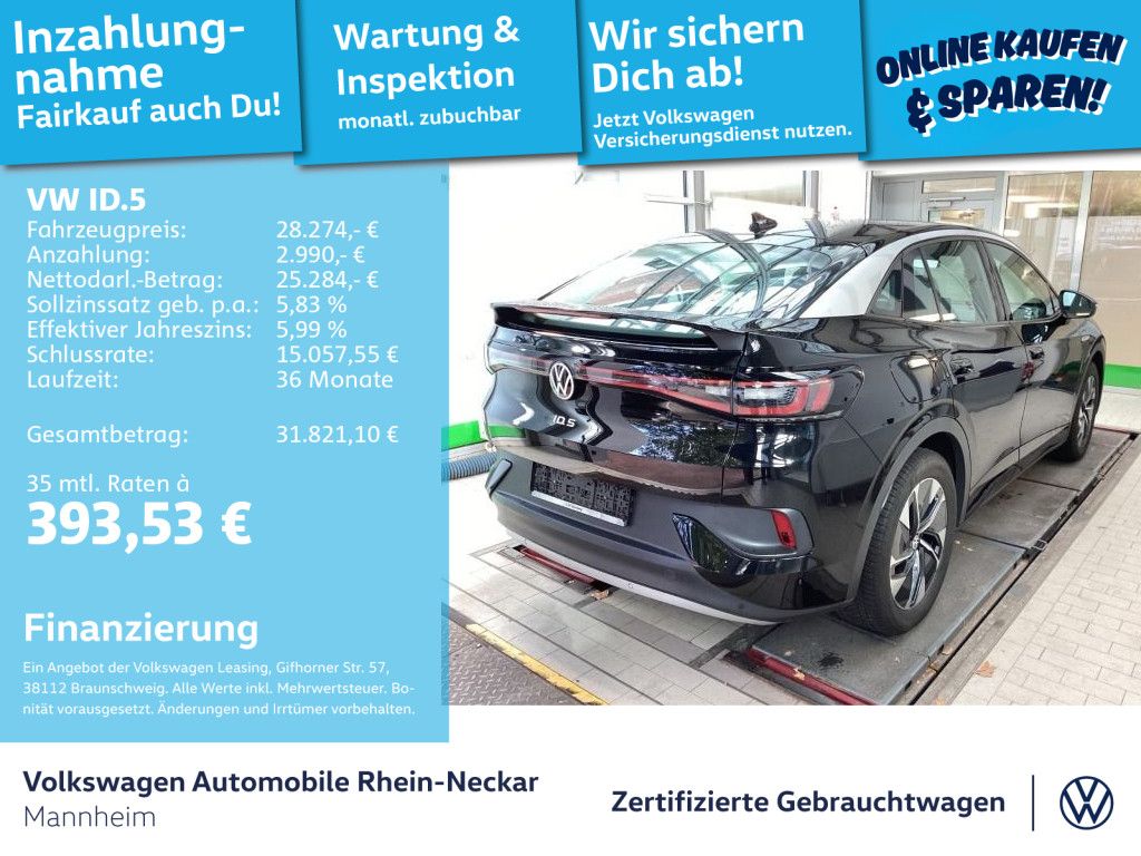 Volkswagen ID.5 Pro Performance LED Navi Automatik AHK uvm foto 2