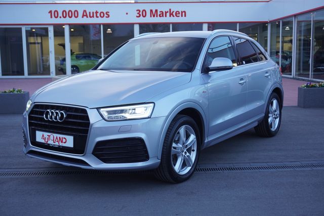 AUDI Q3 1.4 TFSI design S-Line Totwinkel Navi LED AHK