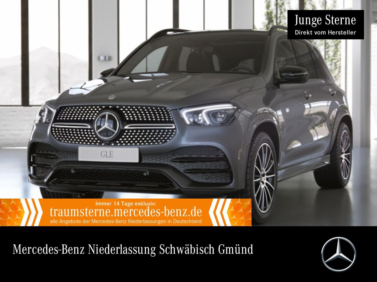 MERCEDES-BENZ GLE 350 de 4M/AMG/Night/Dist/Pano/360°/AHK/Memo