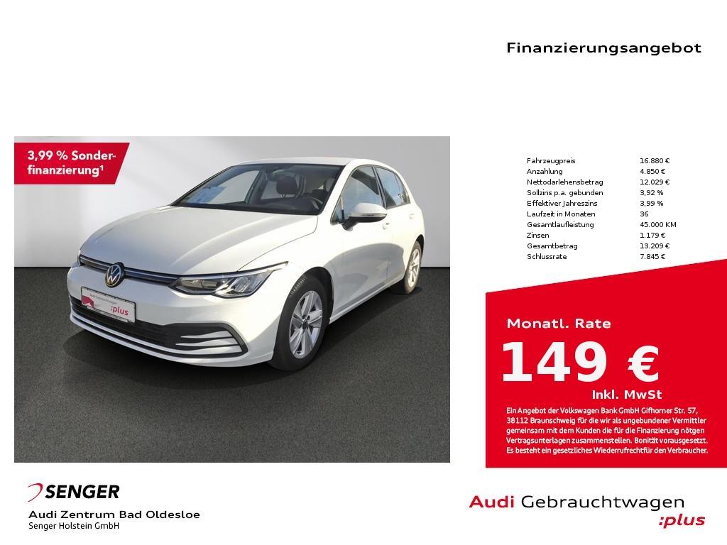 Volkswagen Golf VIII 1.0TSI LED Klima Bluetooth digiCockpit