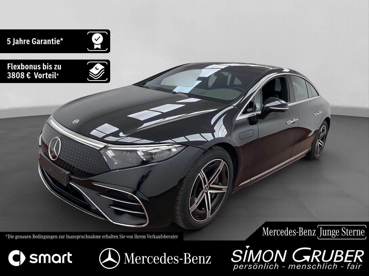 Fahrzeugabbildung Mercedes-Benz EQS 580 4M AMG Pano Hyper Sitzklima Massage