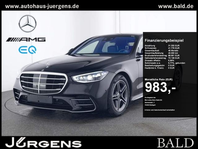 Mercedes-Benz S 450 d 4M L AMG-Sport/Pano/Burm/Sitzklima/Memo