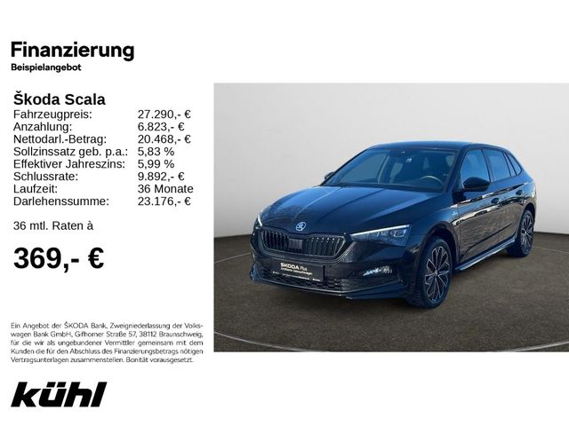 Skoda Scala 1.5 TSI DSG Monte Carlo Navi,SHZ.v+h