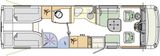 Concorde Carver 844 L EINZELBETTEN+SAT/TV+HUBBETT  - Offers matching your search criteria