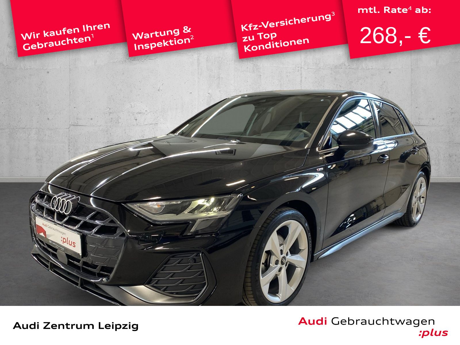 Audi A3 Sportback 35 TFSI S line S tr. *HuD*Business*