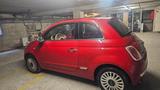 Fiat 500 * AUTOMATIK *top gepflegt * Zahnriemen neu - Fiat 500: Rot, Schiebedach