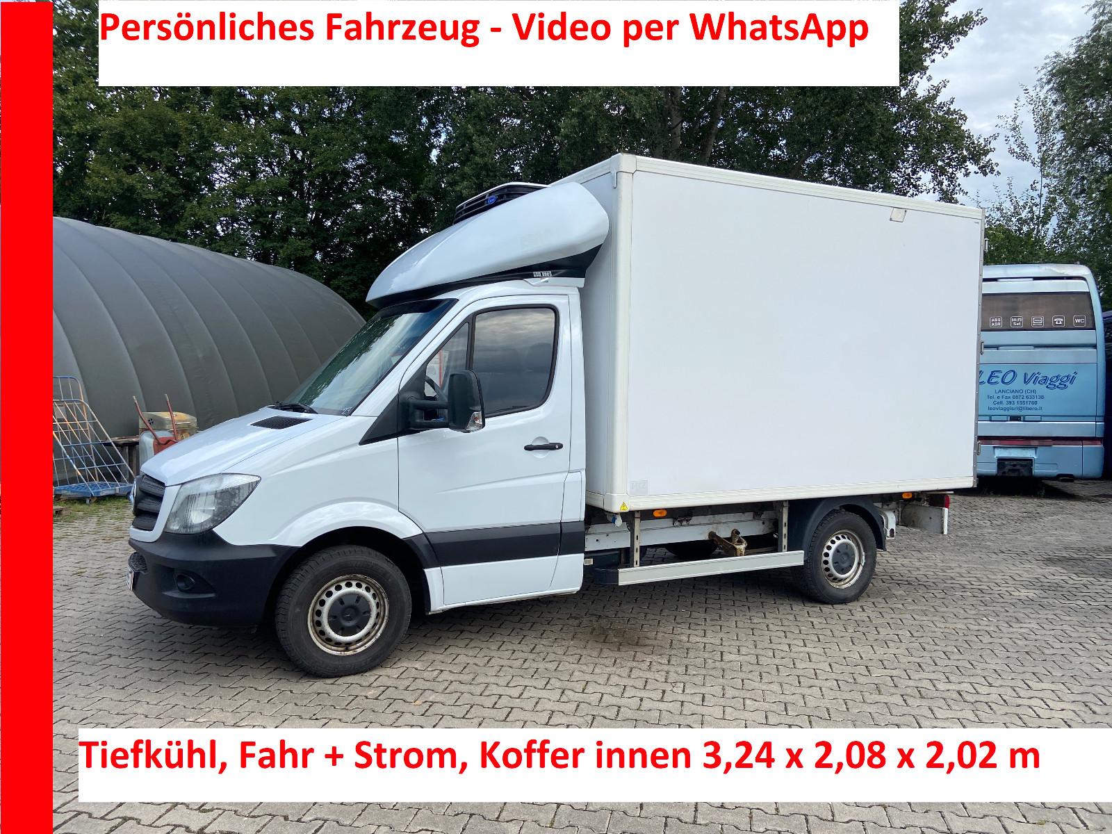 Mercedes-Benz Sprinter 316,Tiefkühl,Fahr + Strom, Klima
